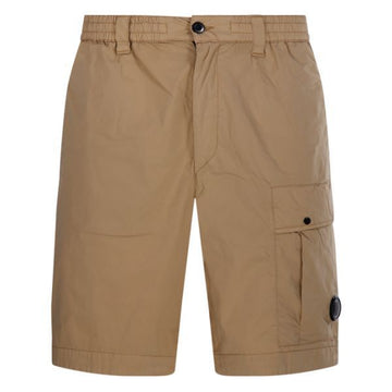 CP Company 26SS 50 Fili Stretch Loose Lens Cargo Shorts 157363145
