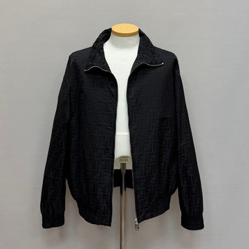 Fendi High Neck Allover FF Tech Fabric Jacket (105) 157378158