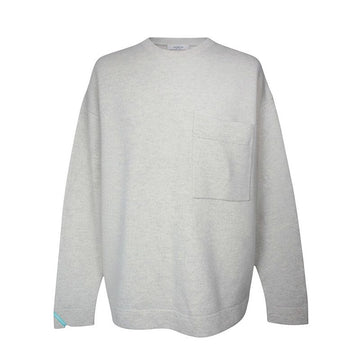 Cos Melange Gray Knit Men's Top 110 157381782