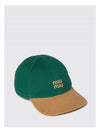 Miu Miu Cotton Baseball Cap 156799879 [P]