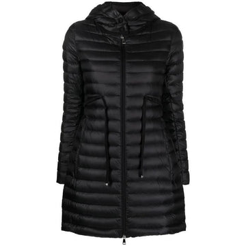 Moncler Long Puffer Jacket Black 157381980