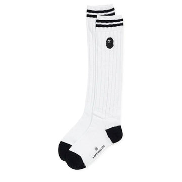 BAPE Long College Socks 001SOM302303L 157382001