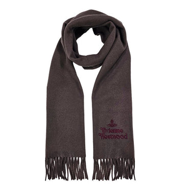 Vivienne Westwood Wool Scarf Brown 81030007 150479223