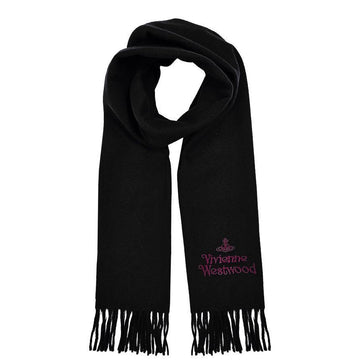Vivienne Westwood Wool Scarf 81030007 Black 150479221