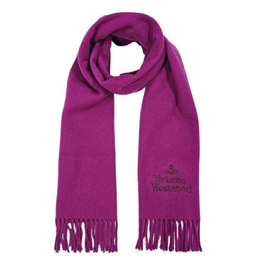 Vivienne Westwood Wool Scarf Fuchsia 81030007 150479220