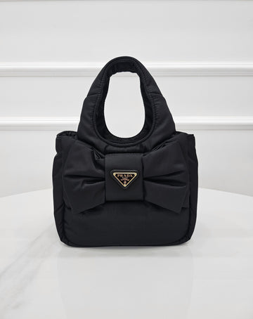 PRADA Rückenpolster Mini Tasche Nylon schwarz 1BA359 157384866