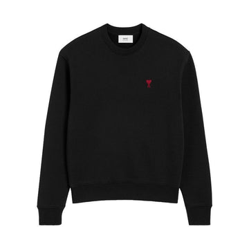 AMI Small Heart Logo Sweatshirt Black 133537732