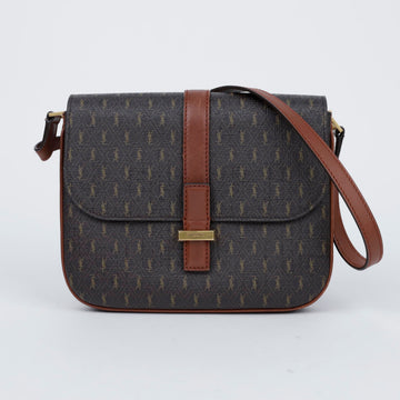SAINT LAURENT Kamera Canvas Leder Umhängetasche 157115736