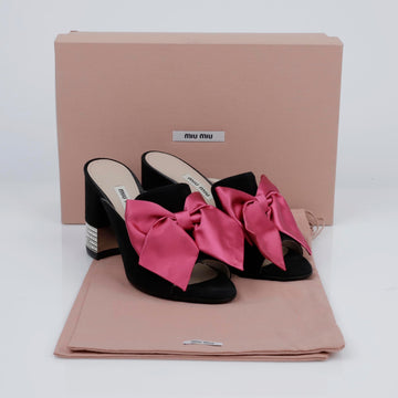 MIU MIU Schleifen Sandalen 157299293