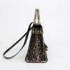 SAINT LAURENT Klein Leder Python Muster Sac De Jour Tote Schultertasche Schwarz 157115332 [P]
