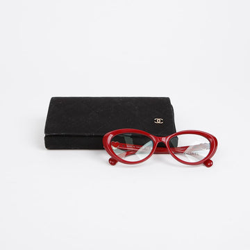 CHANEL Logo Katzenauge Sonnenbrille 157115433