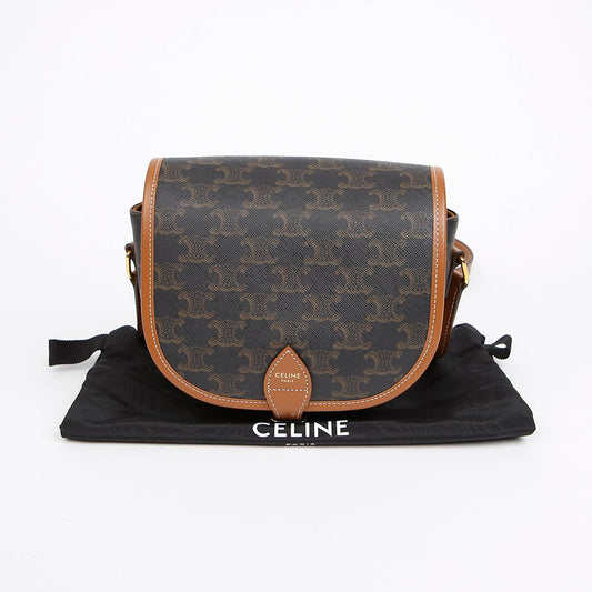 CELINE ポルコ ミディアム ショルダー クロスバッグ 157116137 [P]