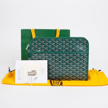 GOYARD Clutch GM Grün 157202843