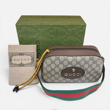 Gucci 476466 Neo Vintage GG Supreme Messenger Crossbody Bag 157389091