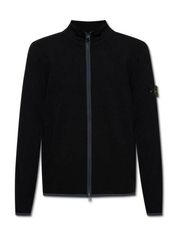 STONE ISLAND Stretchwoll-Cardigan mit vollem Reißverschluss reguläre Passform 7915503A1 V0029 133075224