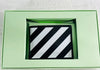 Off White Diagonal Stripe Print Leather Wallet 157393771 [P]
