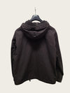 Stone Island Charcoal Grey Mill Spec Stretch Ripstop TC Hooded Jacket 157389708 [P]