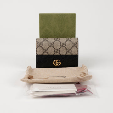 GUCCI GG マモント カード ケース ウォレット ブラック 157119719
