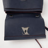 Louis Vuitton Leather Lockme2 Tote Shoulder Bag Navy 157120641 [P]