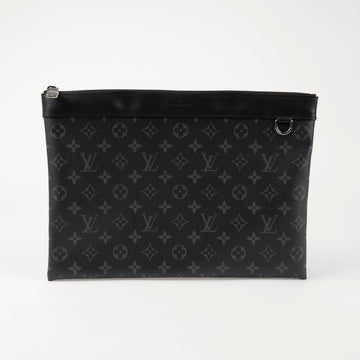 LOUIS VUITTON Pochetted Discovery Monogram Eclipse Clutch 157290597