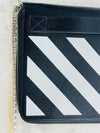 OFF WHITE Diagonal Streifen Clutch Tasche 157394048 [P]