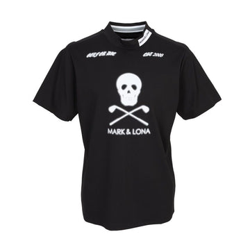 MARK & LONA Herren Golfbekleidung Mockneck Kurzarm-T-Shirt 157390597