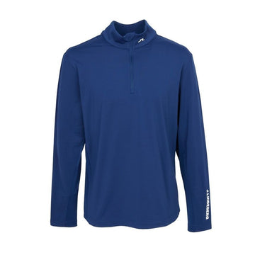 J Lindeberg Men's Fleece Half-Zip Long Sleeve Golf Shirt GMJS14695 O341 157390953