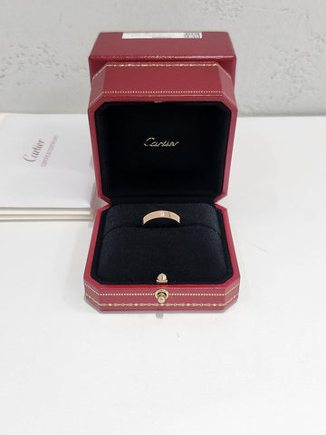 Cartier Wedding Ring Size 55 B4210755 Display Item 157391102