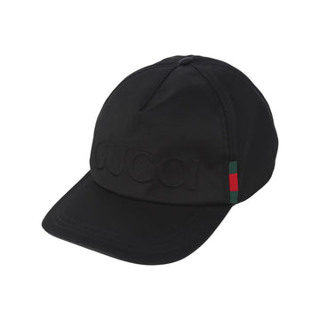 Gucci Embossed Nylon Baseball Cap M Size 37386Y-2 157391184