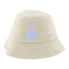 ISABEL MARANT 24SS HALEY Logo-Stickerei Bucket Hat Ecru-Lightblue CU001XFA A3C05A ECLU 76994402 [P]