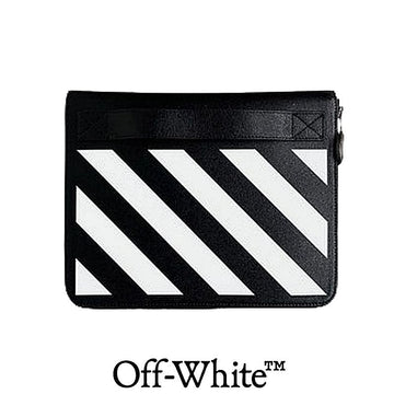 OFF WHITE Diagonal Streifen Clutch Tasche 157394048
