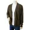MAISON KITSUNE REGULÄRER CARDIGAN MIT FOX-KOPF-PATCH (LM00505KT1036-P360) 157398984 [P]