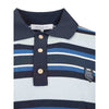 Maison Kitsune Fine Gauge Striped Polo Shirt 157400506 [P]