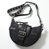 GANNI KLEINE SCHWARZE BUCKY CROSSBODY-TASCHE (A6134 099) 157400993 [P]