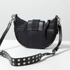 GANNI KLEINE SCHWARZE BUCKY CROSSBODY-TASCHE (A6134 099) 157400993 [P]