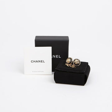 CHANEL Camellia CC Drop Earrings 157119706