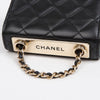 CHANEL Trendy Mini Rindsleder Schultertasche Schwarz mit Goldbeschlägen 157222196 [P]