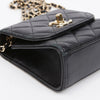 CHANEL Trendy Mini Rindsleder Schultertasche Schwarz mit Goldbeschlägen 157222196 [P]
