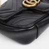 GUCCI Marmont Mini Leder Schultertasche Schwarz 157226532 [P]