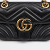 GUCCI Marmont Mini Leder Schultertasche Schwarz 157226532 [P]