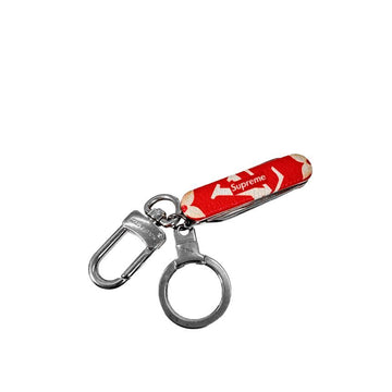 LOUIS VUITTON Monogram Schlüsselanhänger mit Messer Rot MP2070 157403448