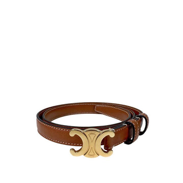 Celine Women’s Triomphe Belt Small Tan 45AX63A78 157403482