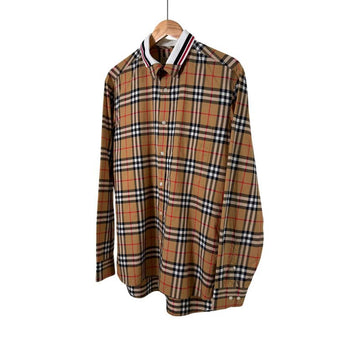 Burberry Men's Edward Classic Check Double Collar Shirt 8004962 157403485