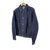 Auralee Men's Washed Hard Twist Denim Blouson Jacket Indigo 4 Size 157403489 [P]