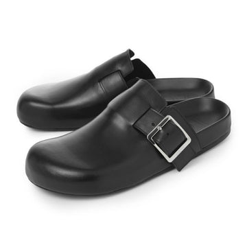 Loewe Buckle Mule in Vegetable-Tanned Calfskin (M816V29X11 1100) 144666028