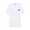 Comme Des Garcons Red Heart Patch T-Shirt 157406085 [P]