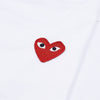 Comme Des Garcons Red Heart Patch T-Shirt 157406085 [P]