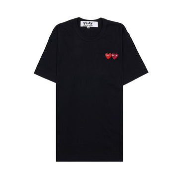 COMME DES GARCONS Doppelherz-Patch T-Shirt 157406087