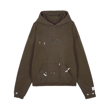 GALLERY DEPT Paint Hoodie with French Logo 157406094