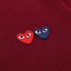 Comme Des Garcons Double Heart Cardigan 157406110 [P]